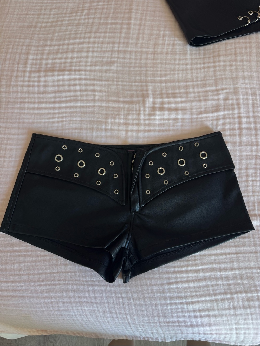 Edikted Mini Low Rise Short With Studded Details